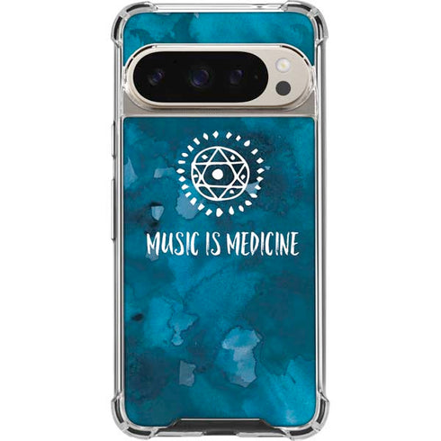Music is Medicine Pixel 9/9 Pro Clear Case